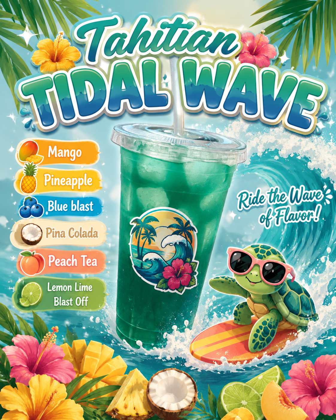TAHITIAN TIDAL WAVE