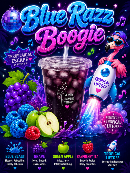 Blue Razz Boogie Loaded Tea