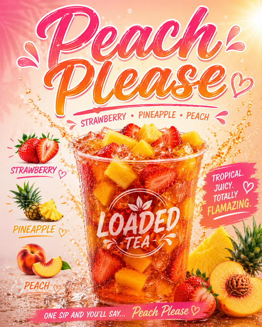 Peach Please Loaded Tea