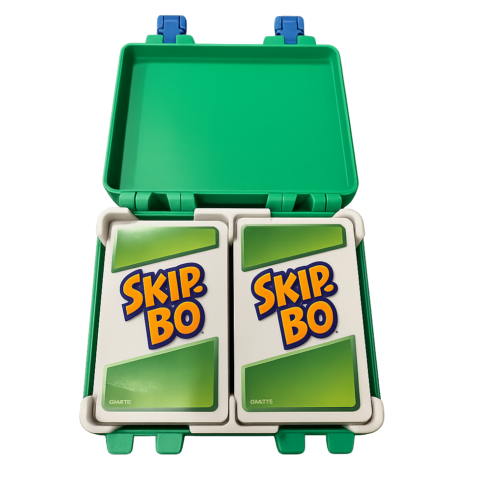 3D printed Skip Bo Card Case