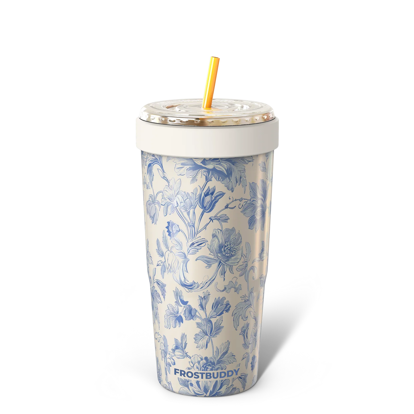 To Go Frost Buddy Blue Floral